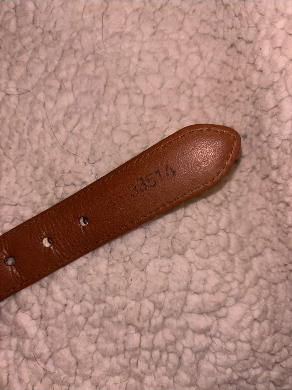 Brighton Black Woven Belt Cognac Croc Leather Golden Brass Buckle 36
